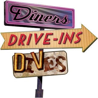 Diners Drive-ins and Dives logo